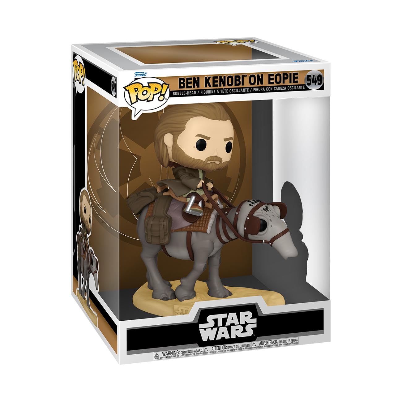 Funko POP! Deluxe: Obi-Wan Kenobi - Star Wars - Collectable Vinyl Figure - Gift Idea - Official Merchandise - Toys for Kids & Adults - TV Fans - Model Figure for Collectors and Display