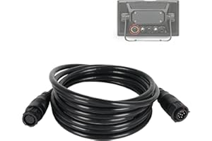 000-00099-006 10ft (3m) 9-Pin Extension Cable for Lowrance LSS-1 / LSS-2 StructureScan Transducer & Compatible with TotalScan