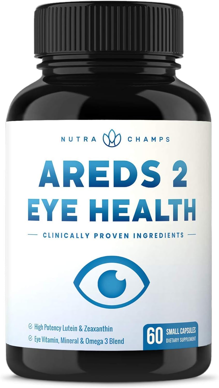 Eye Vitamins with Lutein and Zeaxanthin AREDS 2 Formula
