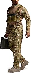 CQR Men's Tactical Pants, Water Resistant Ripstop