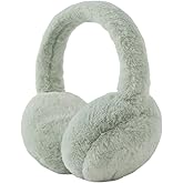 PESAAT Fluffy Ear Muff for Women Plush Earmuffs Kids Winter Earmuffs Girls Boys Cold Weather Ear Warmer