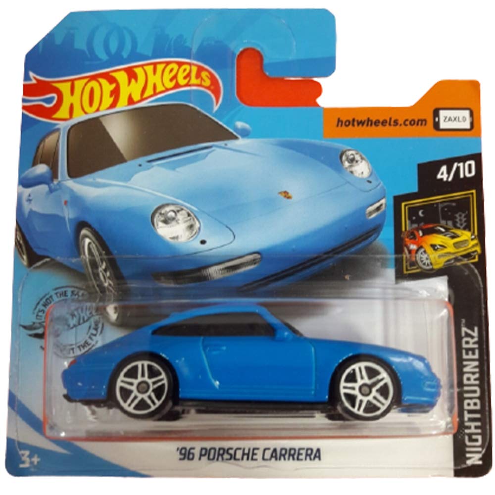 Hot Wheels '96 Porsche Carrera Nightburnerz 4/10 2019 (155/250) Short Card