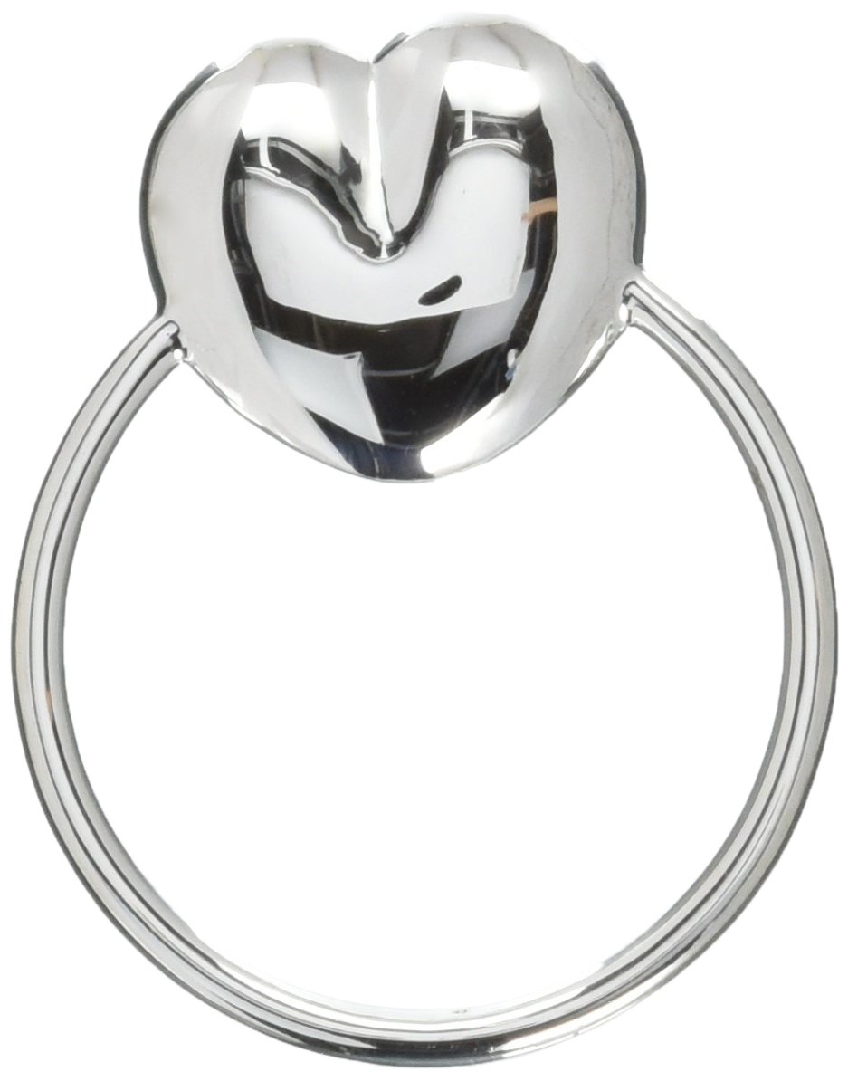 Heart Krysaliis Sterling Silver Baby Teether Rattle Keepsakes Keepsake