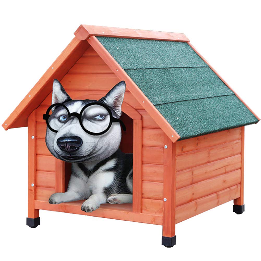 Amazon Com Xxnoo Wood Wooden Dog House Kennel Cabin Pet Puppy