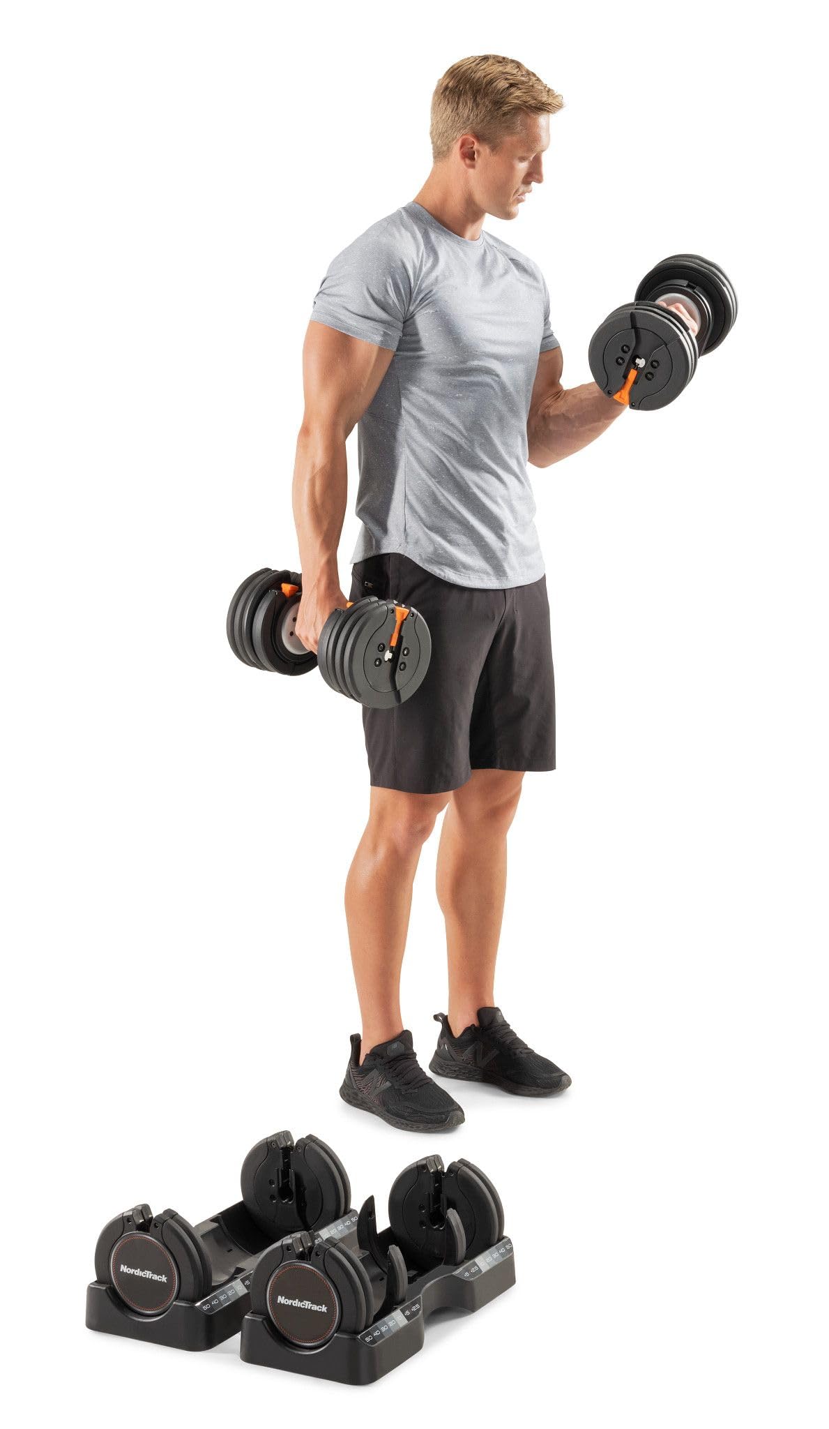 NordicTrack Select-a-Weight Adjustable Dumbbells
