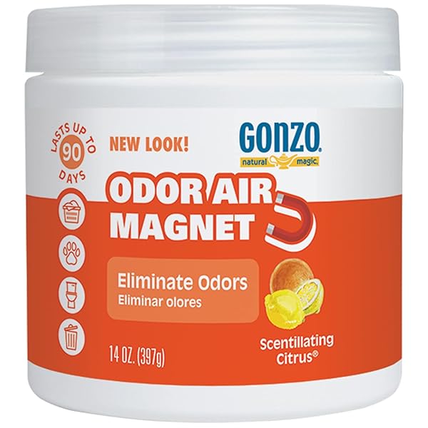 GONZO NATURAL MAGIC ODOR AIR MAGNET – ELIMINATES...