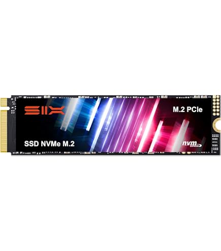 Amazon.com: SIX NVME M.2 SSD PCIe 4.0-1TB m.2 2280 ssd, Read UP to