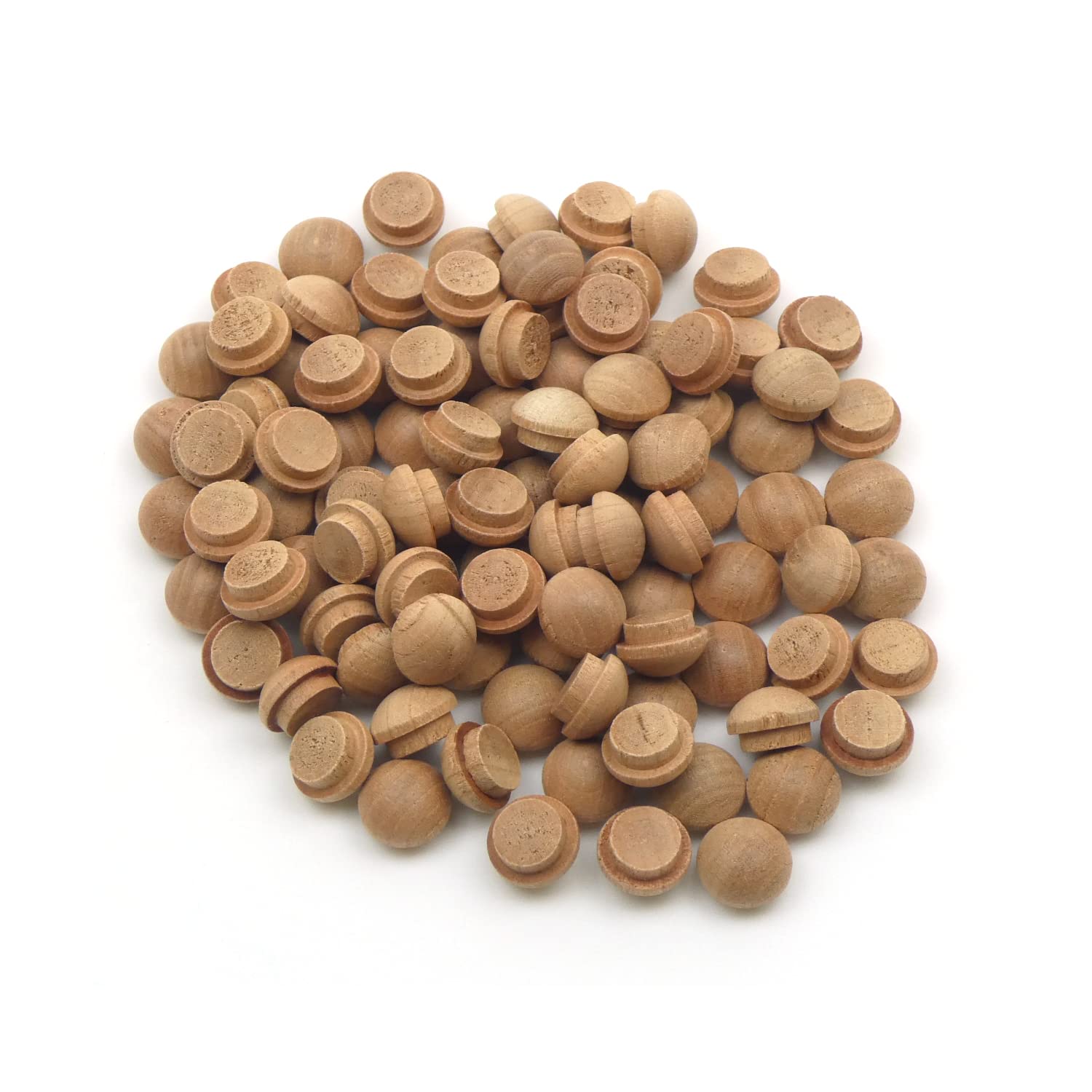 3/8" - 9.5mm Cherry Mushroom Plug - Pack of 100