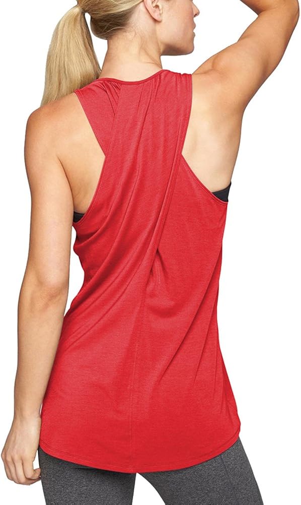 Mippo Workout Tops for Women Exercise Gym Yoga Shirts Athletic Tank Tops Gym Clothes