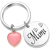 ZNOSVEI Mimi Gifts Keychain - Mothers Day Jewelry Present For Mimi, Grandma, Grandmother, Nana Gifts Keychain
