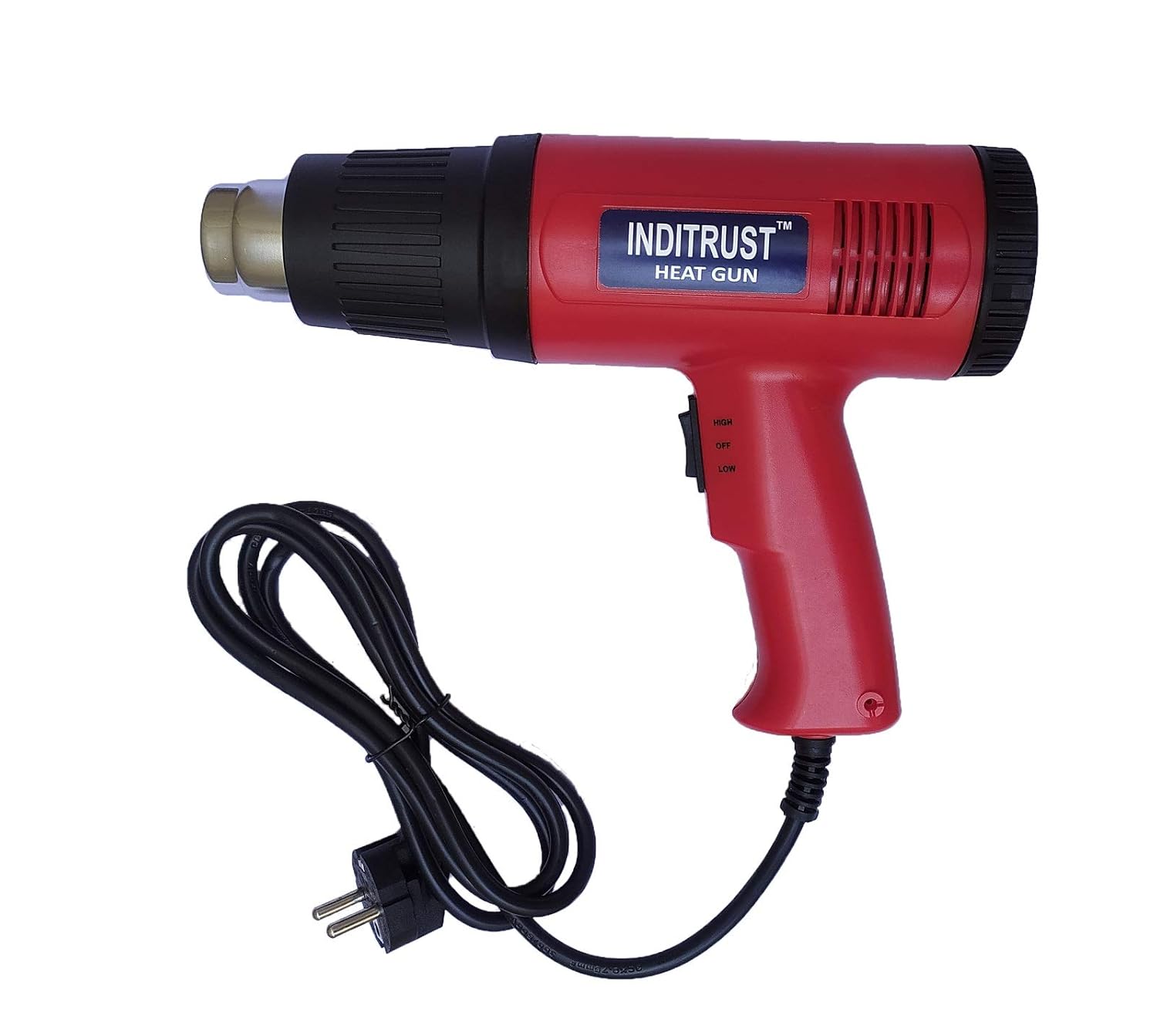 Inditrust 2000 Watt Professional Hot Air Gun with Dual Temperature Setting for Shrink Wrapping