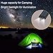 HuaF Solar Charger 24000mAh Power Bank Portable Charger Battery Pack With Dual Recharge Methods By Socket By Light For iPhone, iPad, Tablet, Samsung Galaxy, Android Phone And More