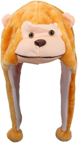 Amazon C Princessアニマルハット 動物帽子 仮装 手軽に変身 動物マスク パーティーグッズ 宴会 コスプレ衣装 かぶりもの なりきりアイテム 猿型 モンキー コスプレ 仮装 通販