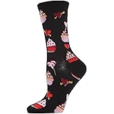 MeMoi Cupcakes Rayan Blend Crew Socks