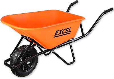 Excel 100L HDPE Wheelbarrow Tray Heavy Duty 150 kg Load Capacity