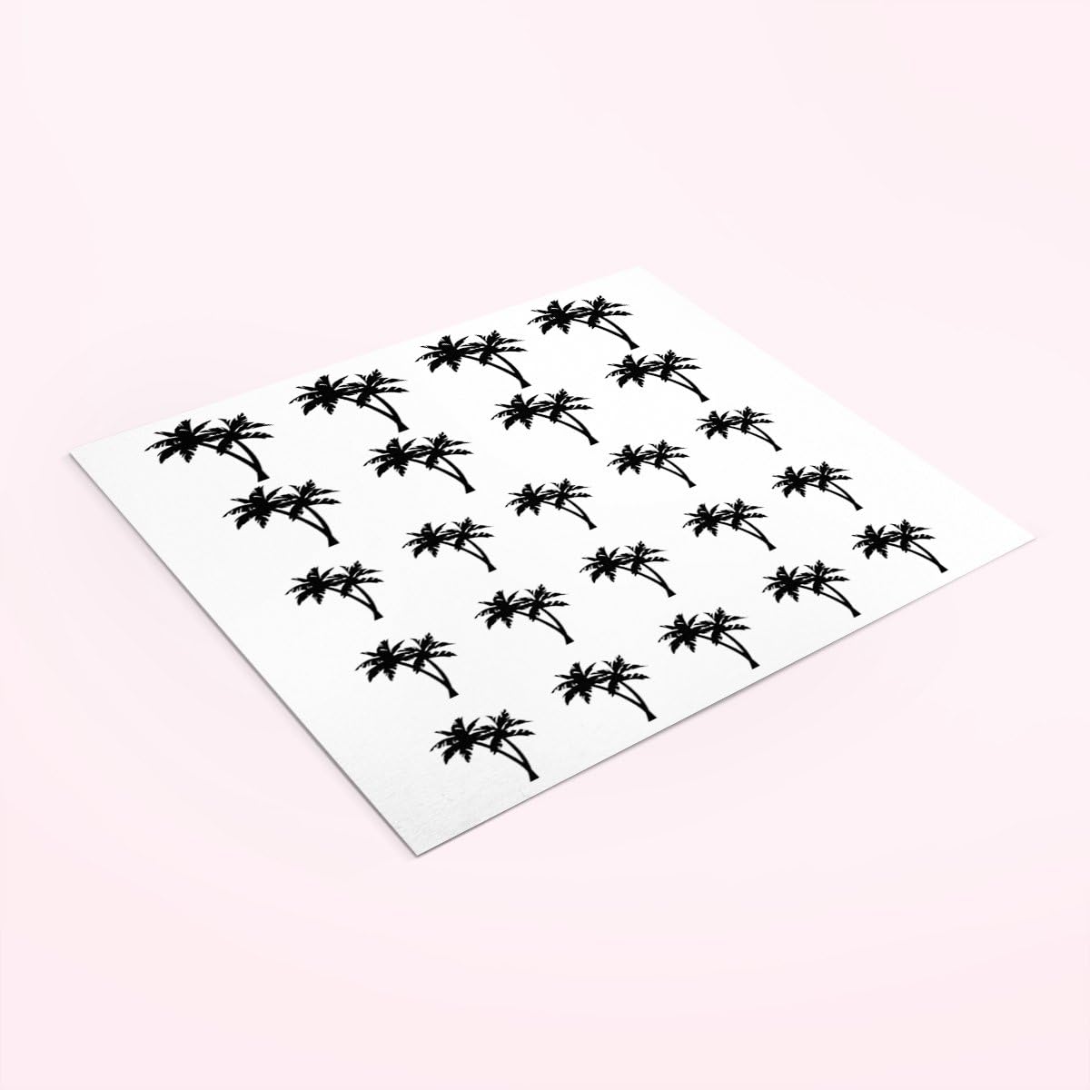 Palm Trees Nail Decals by YRNails