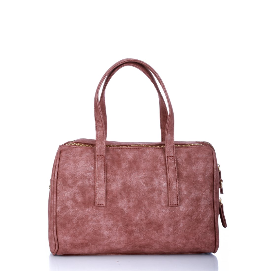 caprese brownie women's satchel (metallic maroon) ()