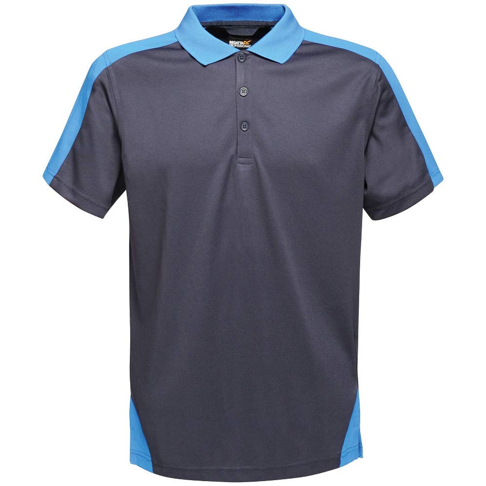 Regatta Professional Contrast Coolweave Wicking Polo Shirt, Quick Dry & Side Vents - Perfect for Workwear, Outdoor Activities
