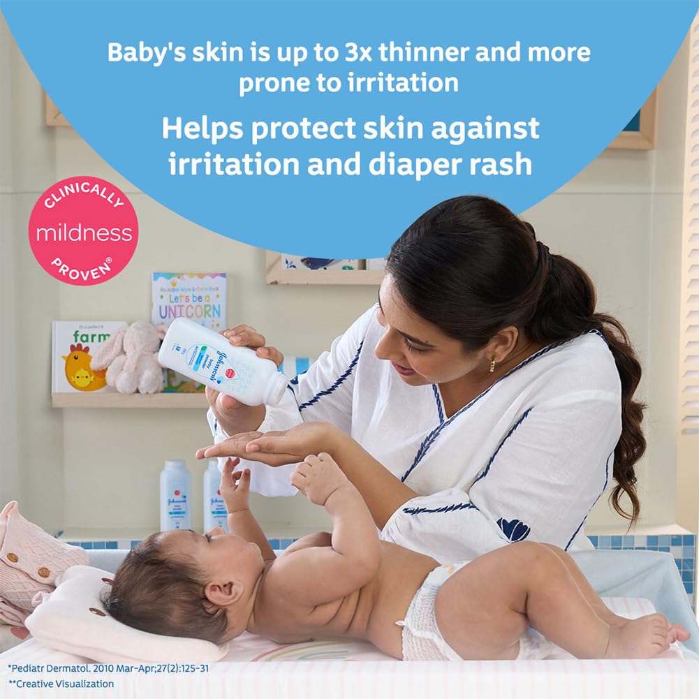 YMPIGOY Johnson's Baby Powder 400g (Pack of 2)
