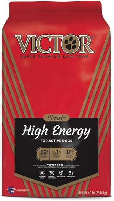 high energy dog food