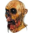 Ghoulish Productions Zombie Tongue Mask. Zombie Blood Tongue Latex Mask, Scary Halloween Mask Zombies, Blood Face Zombie Latex Mask. Zombies Line. One Size Latex Mask
