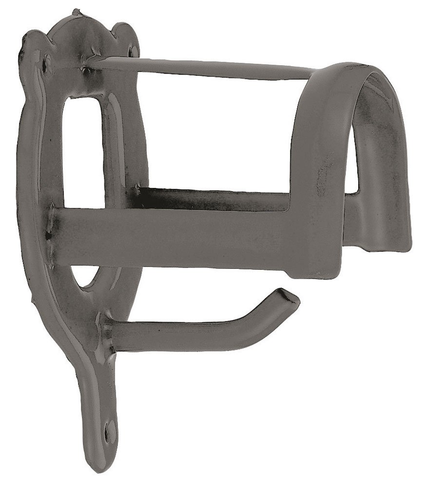 Kerbl 32885 Bridle Holder Pearl Dark Grey Powder Coated