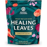 Healing Leaves, Longevity Blend Loose-Leaf Tea- 30 Servings | Biblically Inspired, 12 Fruit Tree Leaf Blend. Supports Digestion, Immune Function, Healthy Inflammation Response and Energy