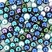 Beads Direct USA's Glass Pearls Mix 100pcs 8-9mm - Ocean Mix