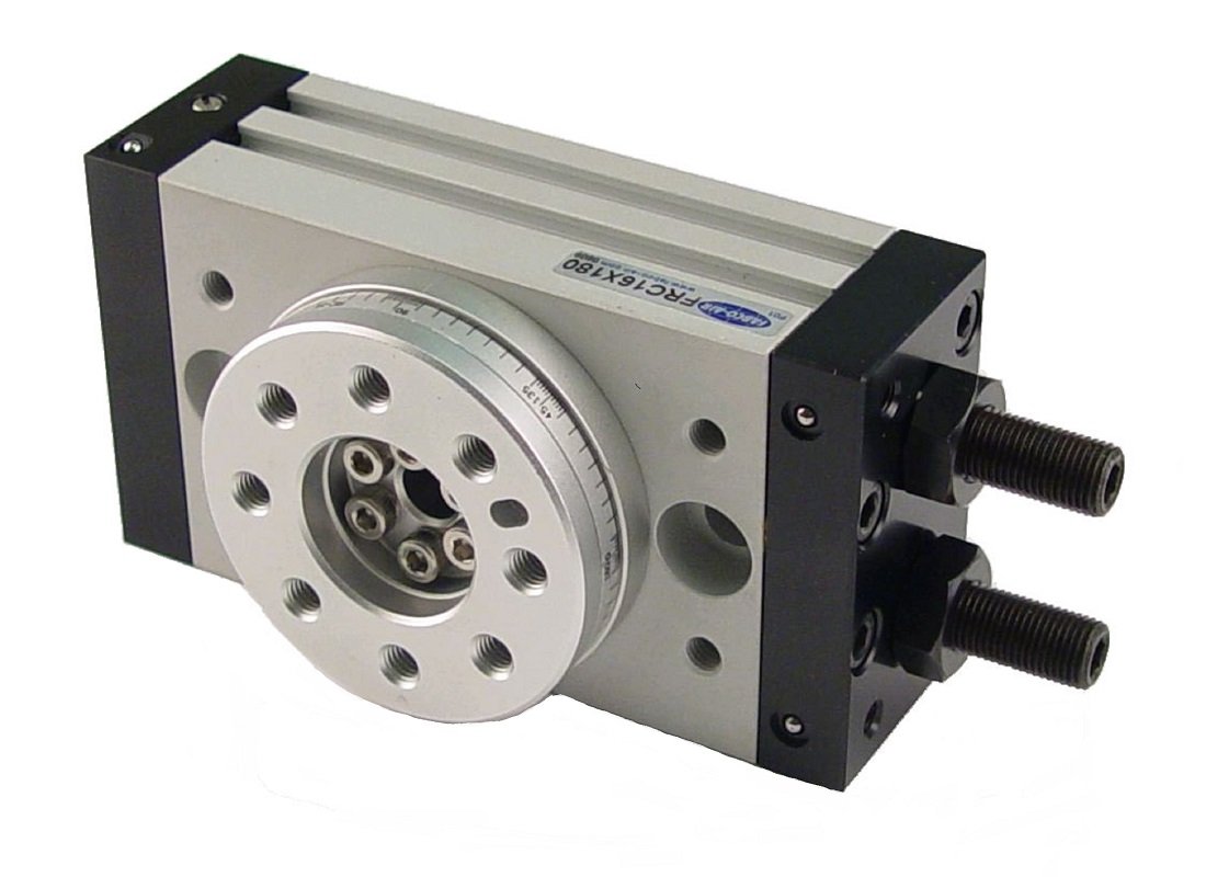 FabcoAir FRC16X180 Table Style Rotary Actuator, 180 Degree Rotation
