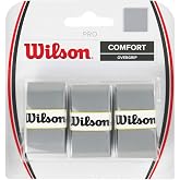 WILSON Pro Tennis Racquet Over Grip, Silver
