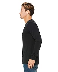 Bella Canvas Men's Jersey Long Sleeve Tee, Solid