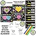 JOYIN 28 Packs Valentines Day Gifts Cards, Valentine's Greeting Cards with Heart Shaped Glasses and Light-up Glow Sticks for Kids Party Favor Classroom Exchange Prize Supplies