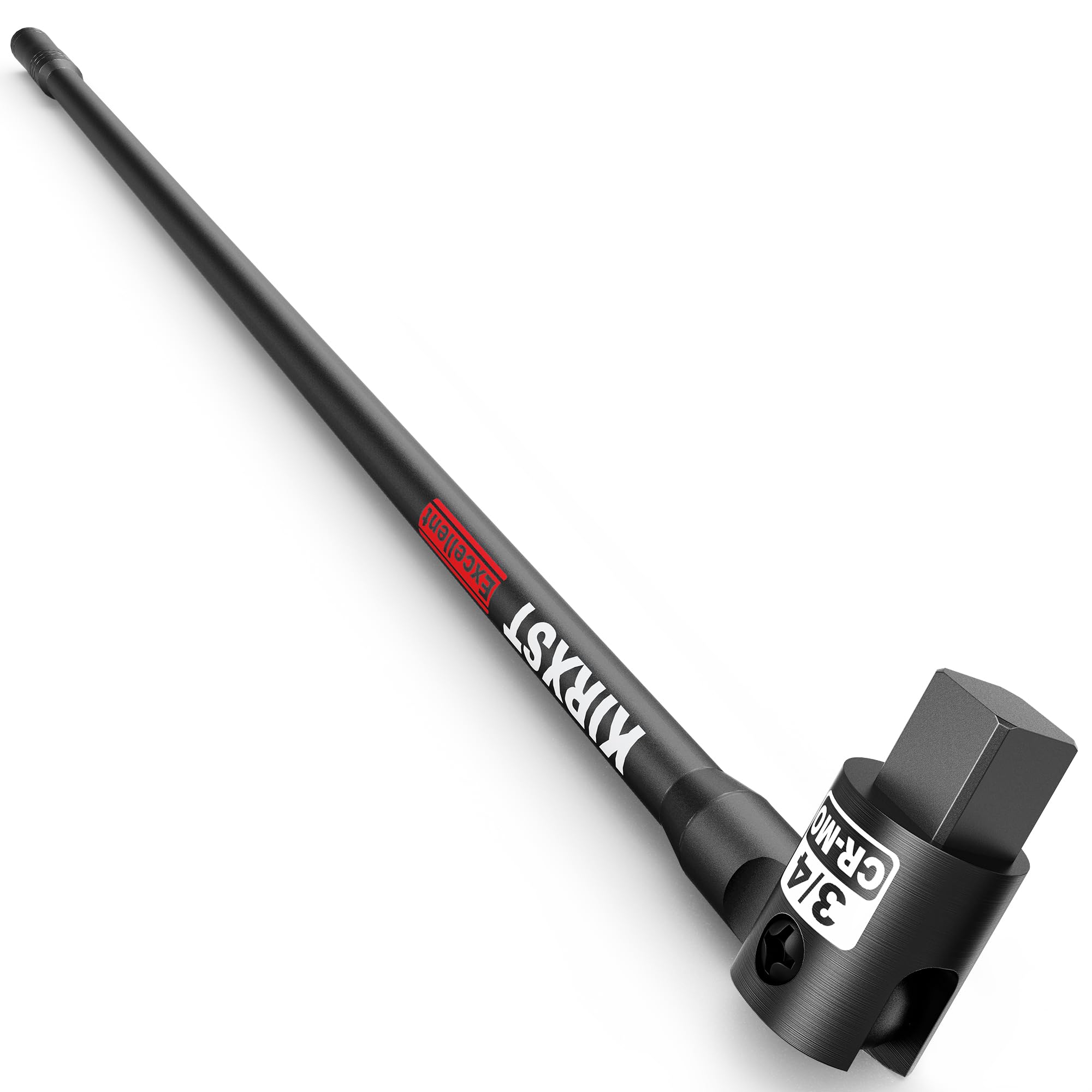 KIRXST 3/4" Drive Heavy Duty Breaker Bar, 810 mm Power Breaker Knuckle Bar, Flexible Handle Breaker Bar, Socket Wrench, Wheel Nut Spanner