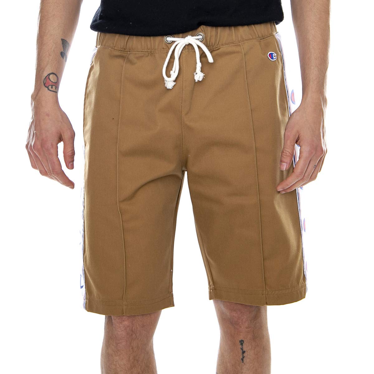 pantaloni champion bambino marrone