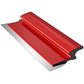 Ceeintee 16 Inch Drywall Skimming Blade, Replaceable 0.38mm Stainless Steel Blade, Drywall Trowel for Gyprock, Drywall and Wall-Boardrd, Ergonomically Designed Grip