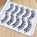 NewKelly Gracious Makeup Handmade 5Pairs Natural Long False Eyelashes Extension Exquisite