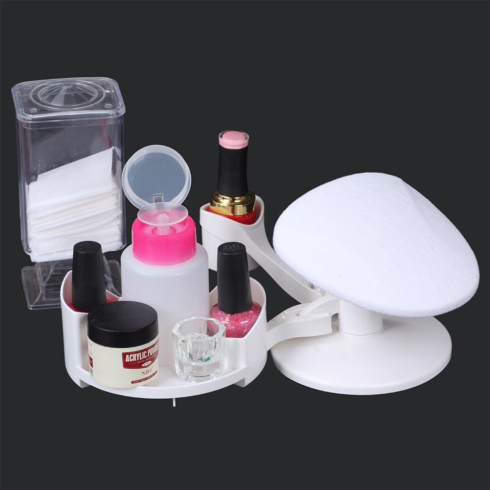 Elite99 Nail Art Hand Tools Holder Set Nail Polish Stand Multiangle