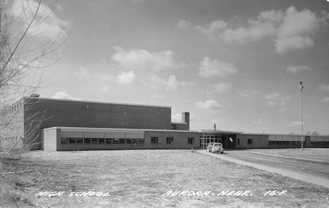Aurora Nebraska High School Real Photo Antique Postcard J At Amazon S Entertainment Collectibles Store Aurora Nebraska High School Real Photo Antique Postcard J At Amazon S Entertainment Collectibles Store