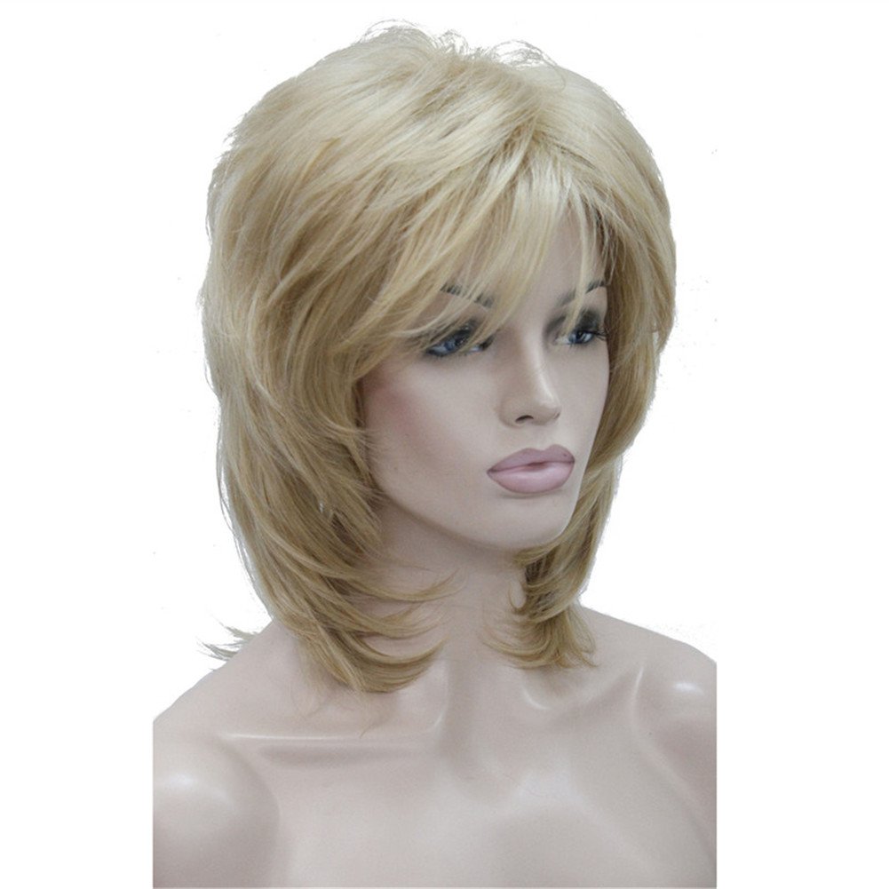 24b Aimole Soft Shaggy Layered Medium Length Classic Cap