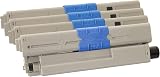 YELLOW YETI 4PK Toner for Oki C310dn C330dn C331dn C510dn C511dn C530dn C531dn view 2
