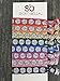 Sportybella Multicolored Volleyball Hair Ties for Girls - No Crease Elastics for Players, 8pcs