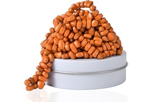 LCVUUK Magnetic Ferrite Putty Rocks,Orange More Than 300 Weak Magnetic Smooth Ferrite Pebbles, Magnet Rock Desk Toys and Time-Killer for Adults