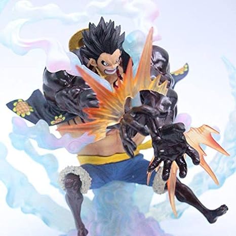 Amazon Co Jp Kyenui アニメワンピースsa Maximum P O Pゼロバウンドマンモンキー D ルフィpvcアクションフィギュアモデルのおもちゃ ホーム キッチン