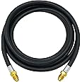 OYHBO Inert Gas Welding Hose 10FT, Argon CO2 Gas Regulator Adapter Hose, Mig Tig, 5/8" UNF-18RH Inert Gas Fittings