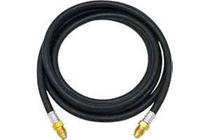 OYHBO Inert Gas Welding Hose 10FT, Argon CO2 Gas Regulator Adapter Hose, Mig Tig, 5/8" UNF-18RH Inert Gas Fittings