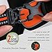 Chai's Choice Best Outdoor Adventure Dog Harness (X-Small, Orange)