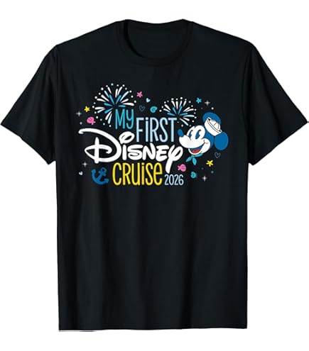 Amazon.com: Disney Shirts Mickey & Minnie Mouse Bon Voyage Ship