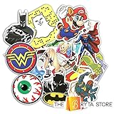 COOL Graffiti Stickers Decals Vinyls | Pack of 50 Finest Quality Stickers | Perfect To Personalize Laptops, Macbooks, Bumpers | Excellent For Classroom Rewards | The Bryta Store