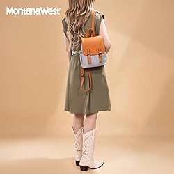 Montana West Small Backpack Purse for Women Vegan