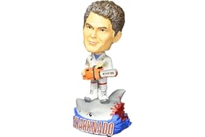 BEELINE CREATIVE Sharknado 7" Bobblehead Sharknado vs. The Hoff (David Hasslehoff)